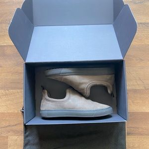 James Perse Mens Zuma Slip On Italian Suede